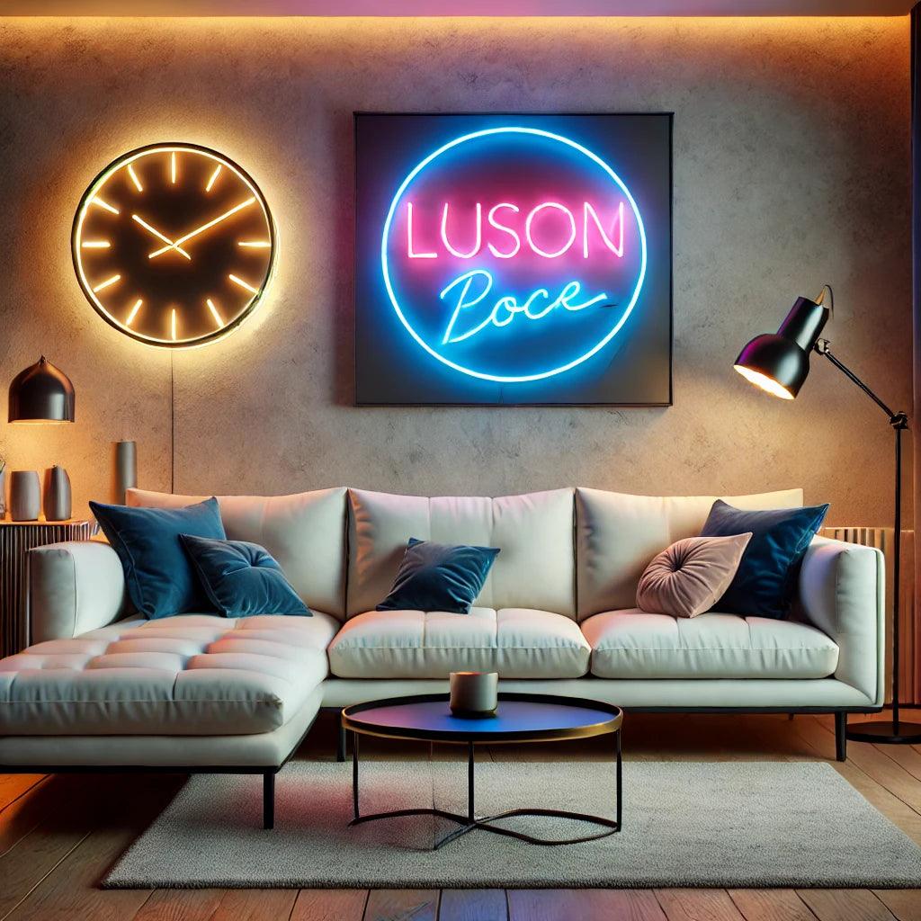 Illuminate Your Space with Custom LED Neon Signs & Clocks - Neon Boards
