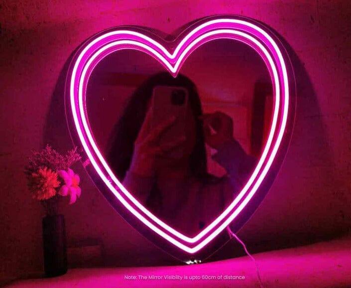 Heart mirror - Neon Boards