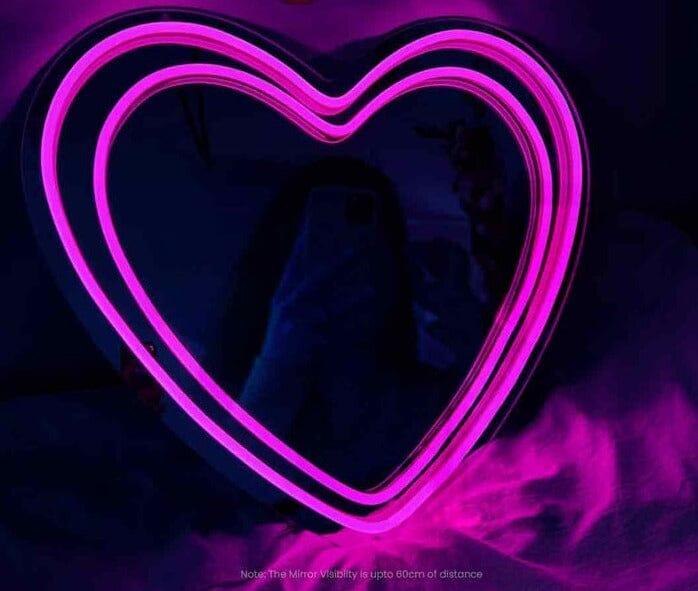 Heart mirror - Neon Boards