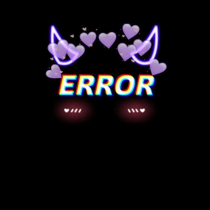 Error With Devil Horns - Neon Boards