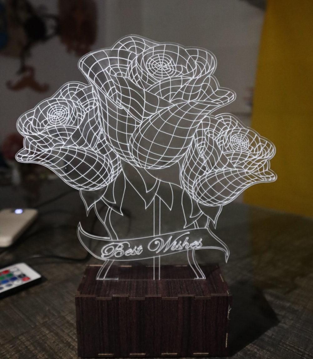 Rose Lamp - Neon Boards