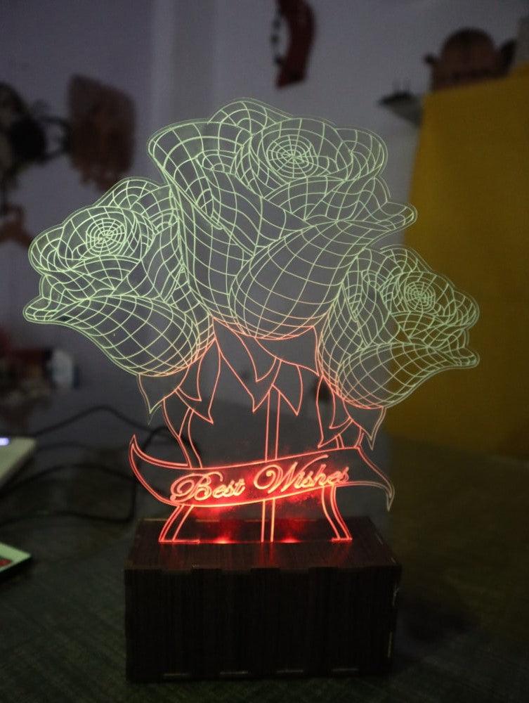 Rose Lamp - Neon Boards