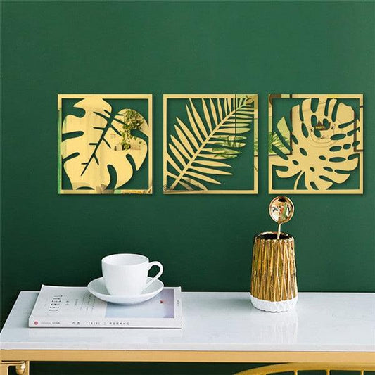 Leaves Wall Art - Neon Boards