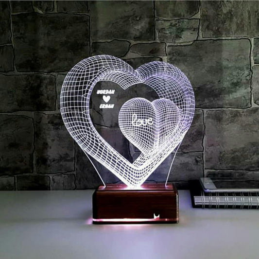 Double Heart - Neon Boards