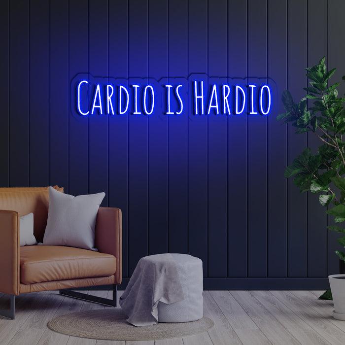 Cardio is Hardio - Neon Boards