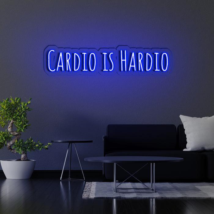 Cardio is Hardio - Neon Boards