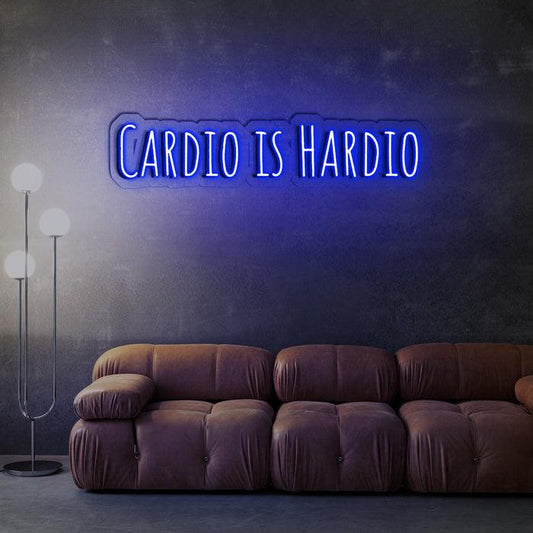 Cardio is Hardio - Neon Boards