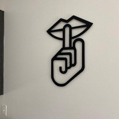 Lips Wall Art - Neon Boards