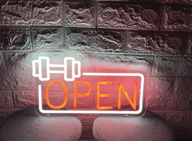 GYM Open - Neon Boards