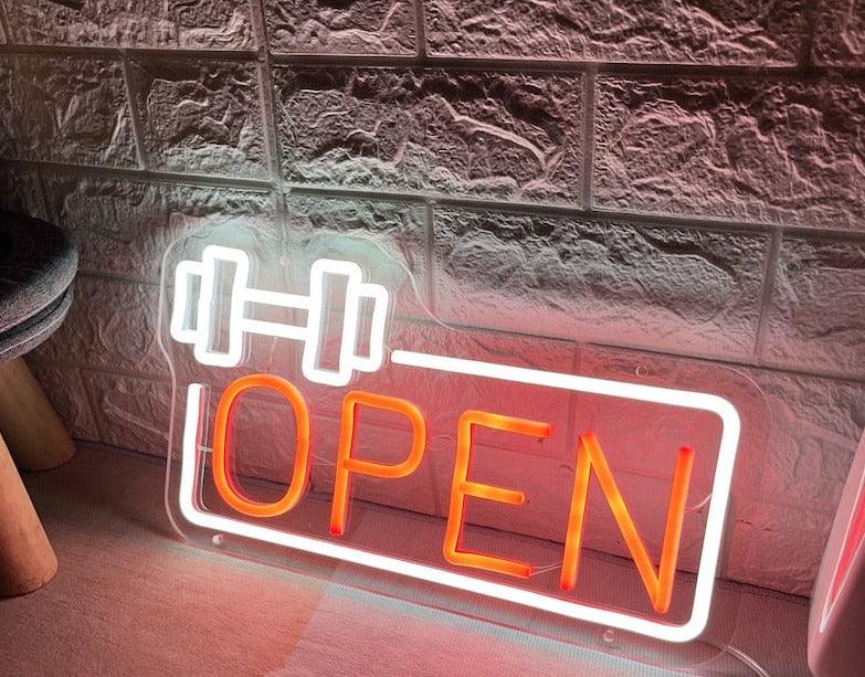 GYM Open - Neon Boards