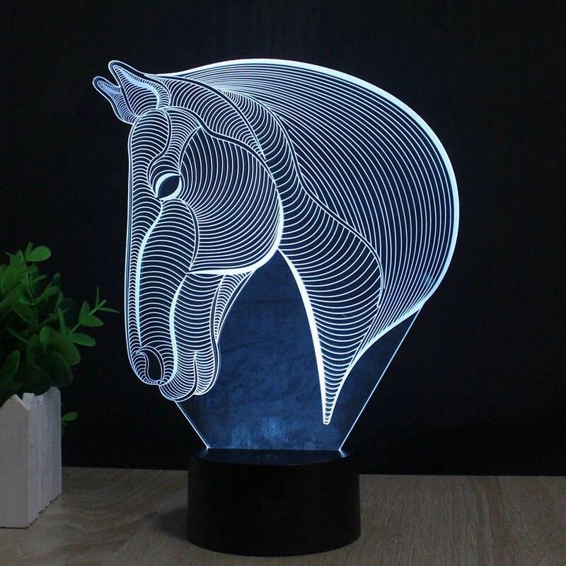 Horse Head - Neon Boards
