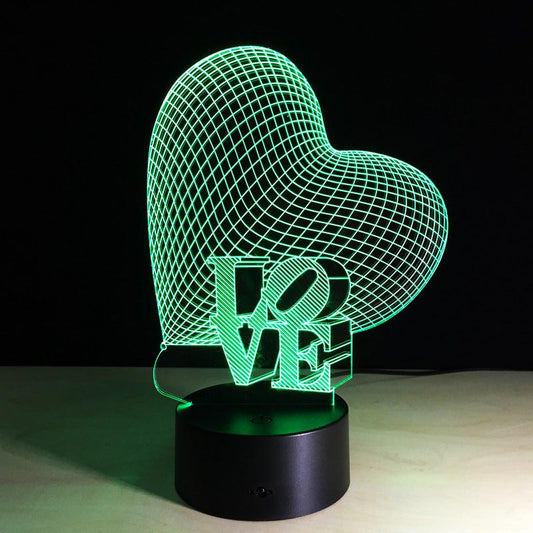 Love Heart Lamp - Neon Boards