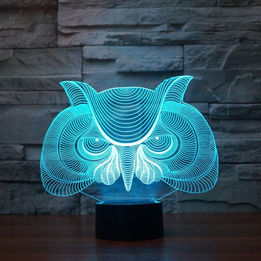 Owl lamp - Neon Boards