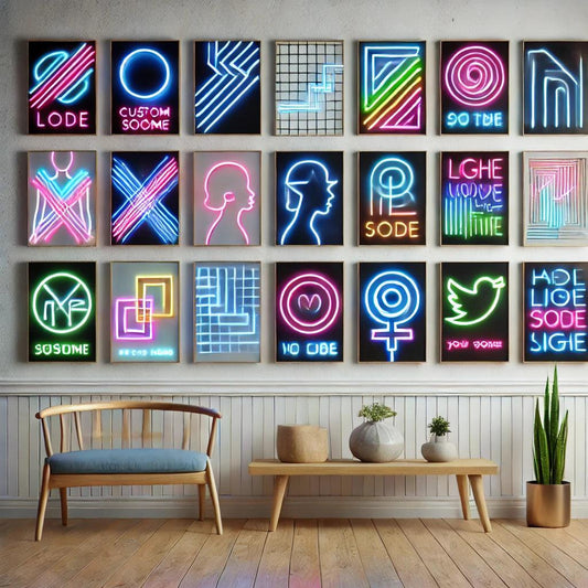 2024 Trends in LED Neon Signs: Custom Art, Sustainability, and Personalized Decor - Neon Boards