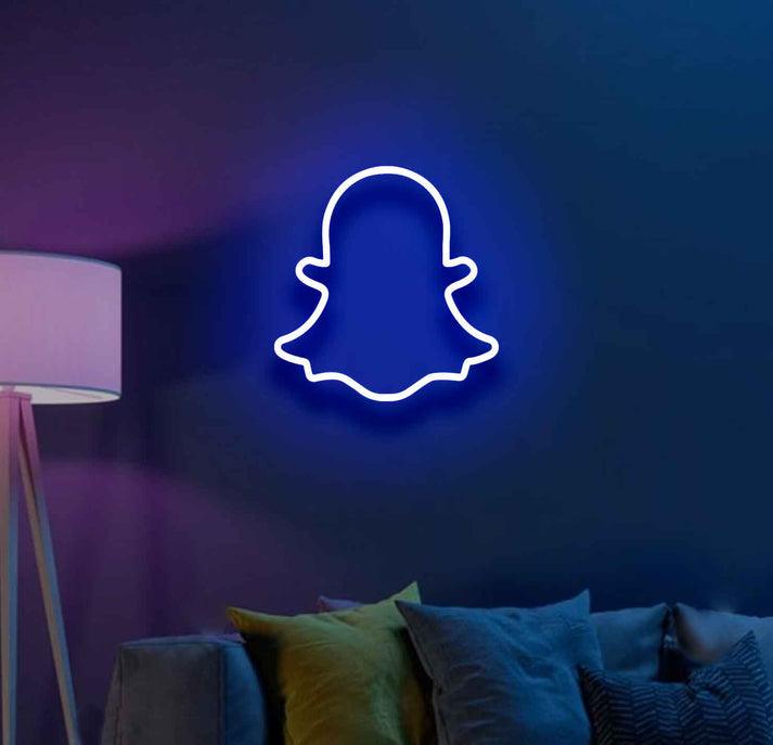 Snapchat Logo - Neon Boards