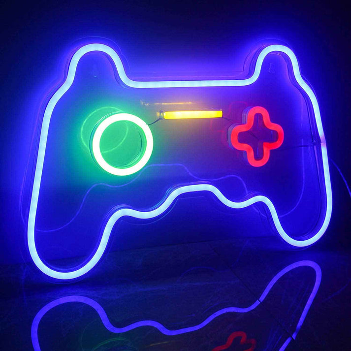 Neon Gaming Controller 