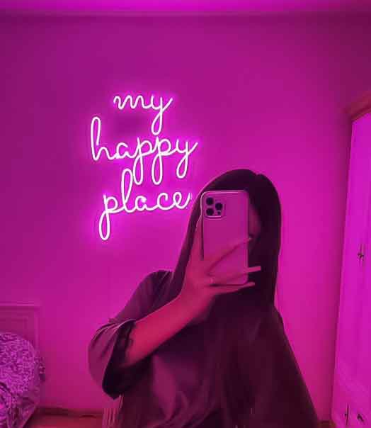 My Happy Place - Neon Boards