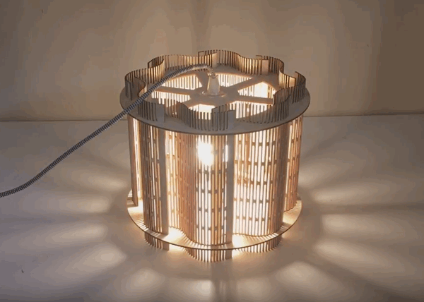 Vintage LED Table Lamp - Retro Desk Lighting