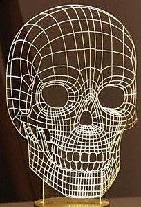 Skeleton Head - Neon Boards