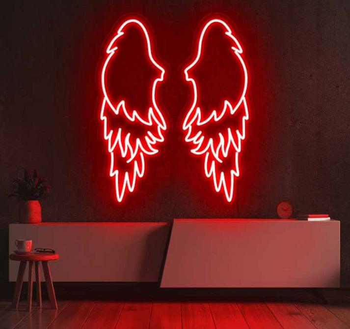 Wings Sign - Neon Boards